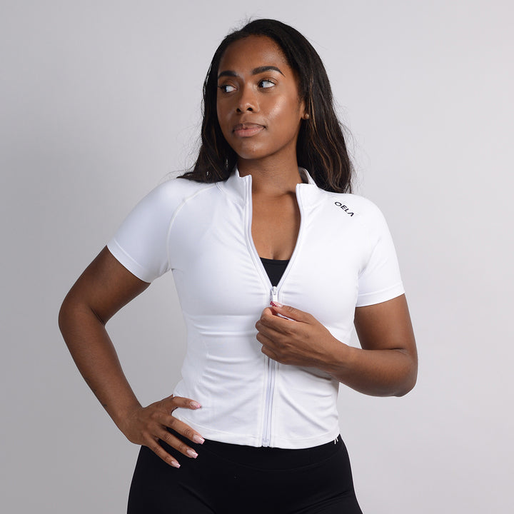 Timeless Short Sleeve Zipper