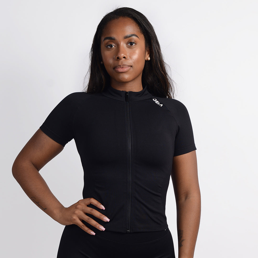 Timeless Short Sleeve Zipper