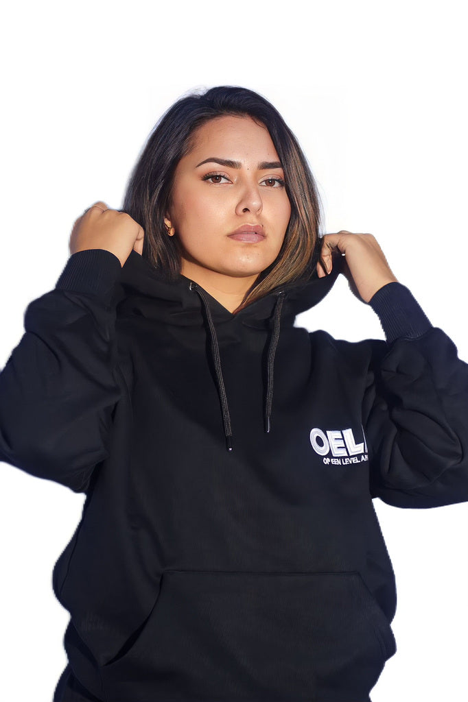 OELA Black Reflective Embroidery 