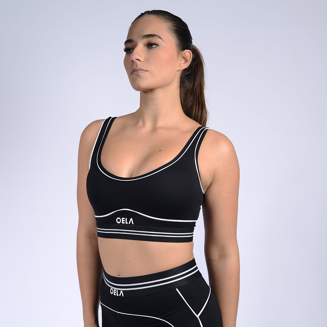 High-Waist Heartline Bra